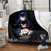 1pc Batman Returns Poster Cartoon Blanket,Portable Throw for Travel & Camping, All Season Cozy Blanket,Ideal Gift