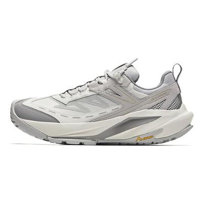 Tracking Comfortable Casual Shock Absorbing Slip Resistant Durable Low Top Hiking Shoes Men Hiking Shoes Gray White 912445586-1