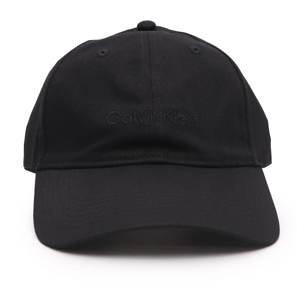 Calvin Klein 4D5003G and Logo Embroidery Free Black Cap, Unisex, Men's Women's, (JP, Alphabet, Size, (001)) [Used]