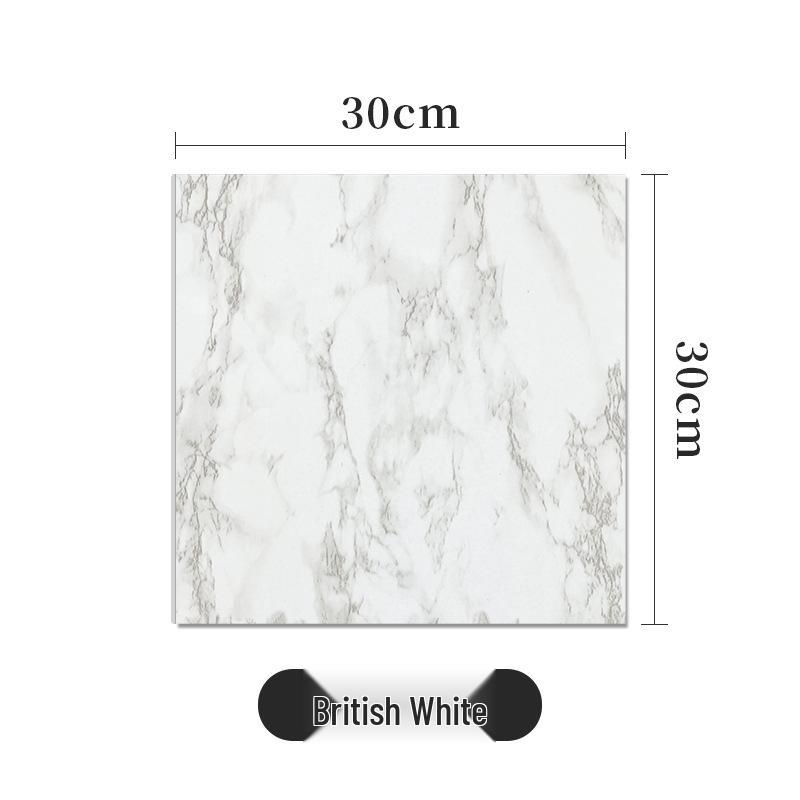 30cm Samolepky na zeď s imitací dlaždic - Samolepicí, Vodotěsná dekorace do kuchyně nebo obývacího pokoje.