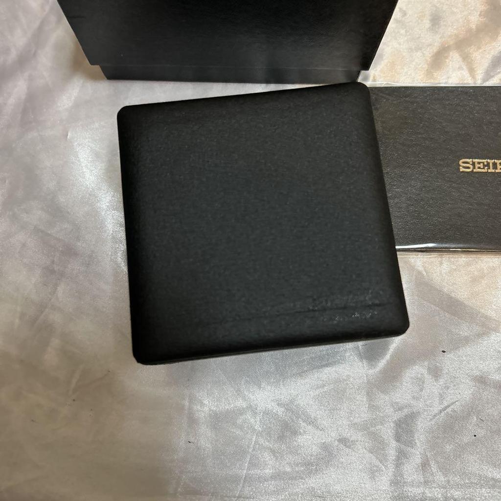 [USED] Seiko Gold Watch Wristwatch Empty Box