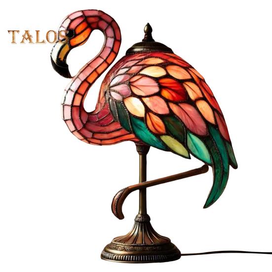 

Ночной светильник в форме фламинго, настольная лампа с мягким свечением, светодиодная лампа в форме птицы ручной работы, прикроватная лампа USB, украшение стола Flamingo