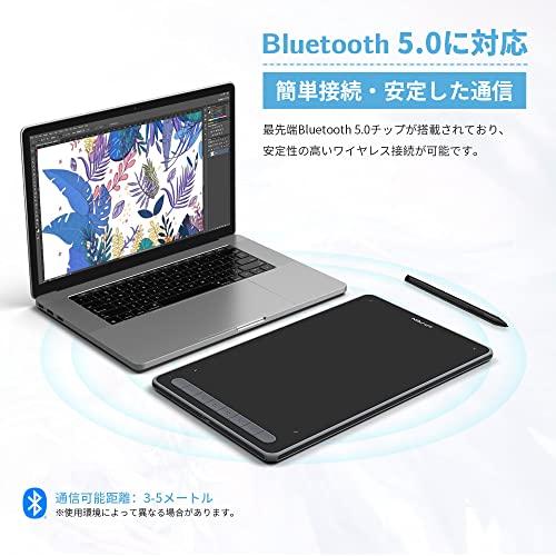 XPPen Deco LW Wireless Pen Tablet, Bluetooth Enabled, 10x6 Inch, X3-Chip Pen, Tilt Sensing, 4 Colors Available, Ideal for Telework, Includes Drawing S