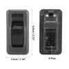 For Mitsubishi Montero Pajero 1990 - 2003 Left Hand Driver Power Master Passenger Window Control Switch Button MR753373 MR731813