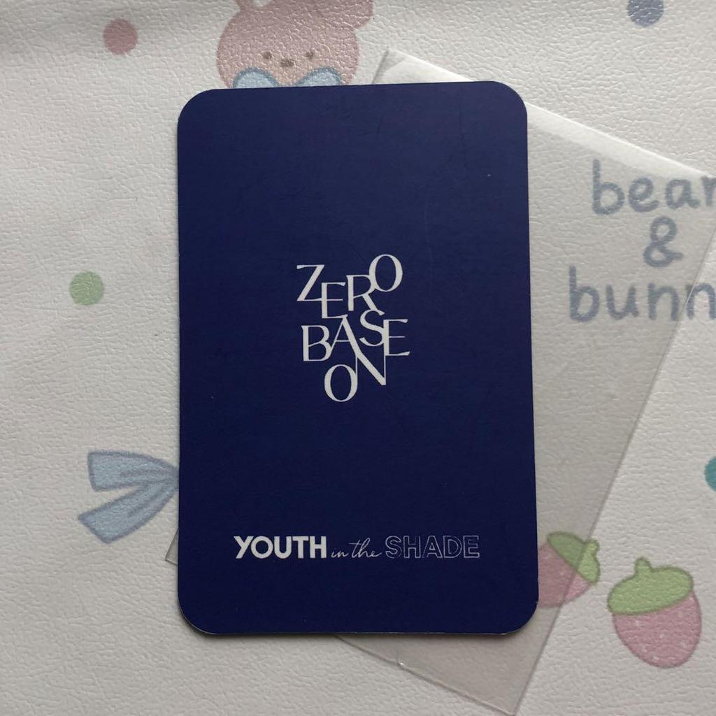 [USED] ZEROBASEONE Han Yujin ZB1 3rd week Sanok Zebewan trading card