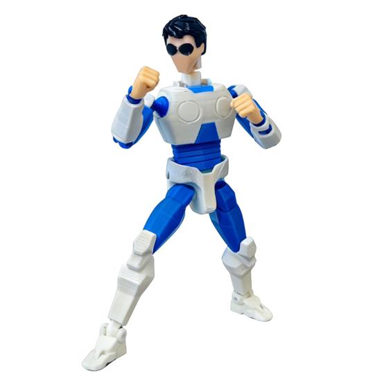 3D Printed Action Figure DIY Posable Cartoon Character Model Multi-Jointed A
