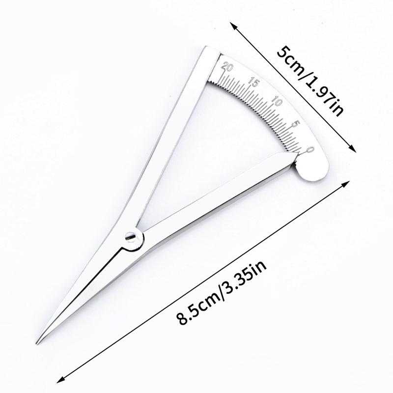 Double Eyelid Surgical Tool - Buried Thread Positioning & Medical Compass Ruler for Precision Measuring