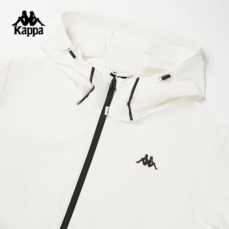 Kappa Men's 2024 Summer Hooded Sun Protection Windbreaker K0E32FJ43
