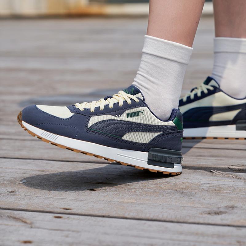 Puma Graviton Classic Comfortable Lifestyle Casual Shoes Men Casual Shoes Blue 380738-80