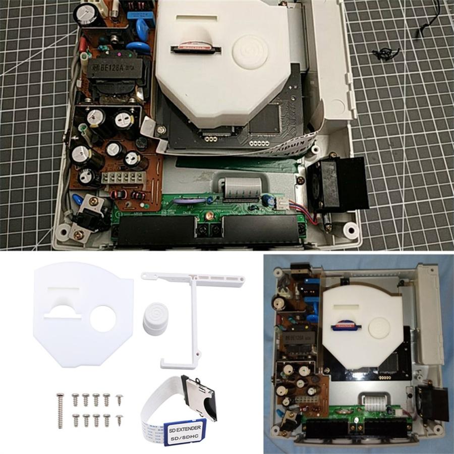 Remote SD Card Mount Extension Adapter For SEGA Dreamcast GDEMU V5.5/V5.15/5.15B