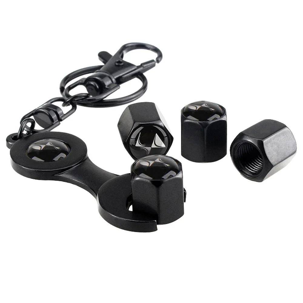 

Metal Durable Car Valve Stem Caps for Citroen DS Emblem C4 Cactus C5 C3 Berlingo C1 C2 Wheel Tire Cover with Wrench KeyChain