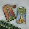 Diy Handmade Products Woman Big Tree Ornament Silicone Mold Scented Gypsum Ornaments Drop Glue Resin Mold for Decoration