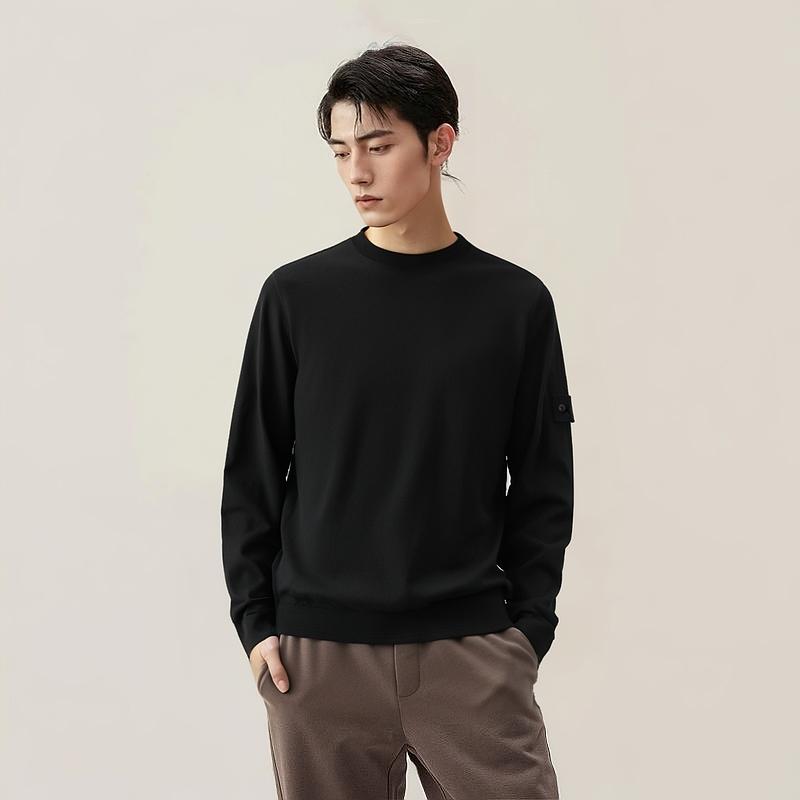 Stone Island Ghost Series Crew Neck Loose Fit Sweater Men sweater 8115566FC-V0029