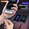 Shunwangshun High-End 3-in-1 240W Super Fast Charging Cable for Mobile Phones