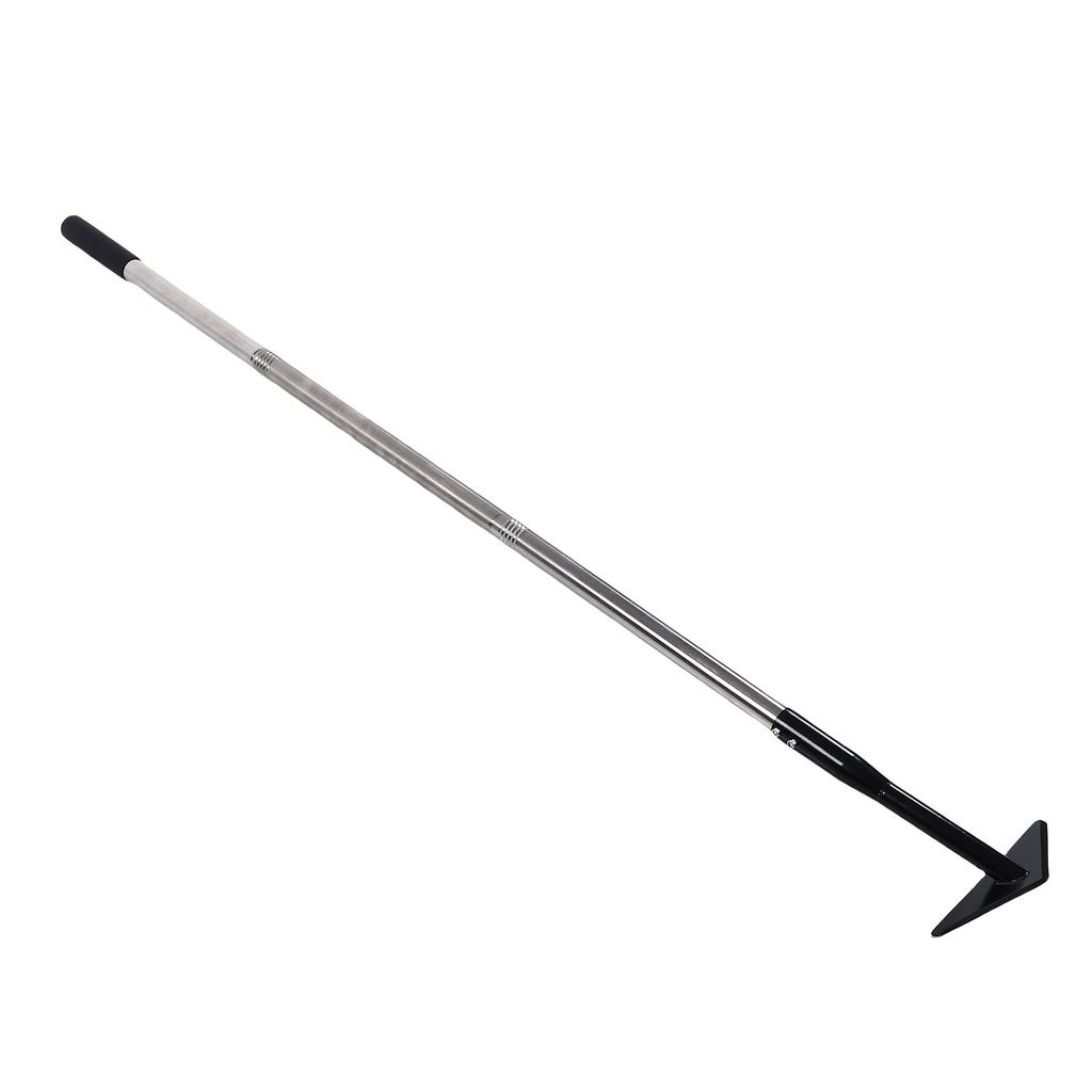 Triangle Garden Hoe Detachable Long Handle Triangle Hoe Weed Removal Tool for Digging Weeding Loosing Soil