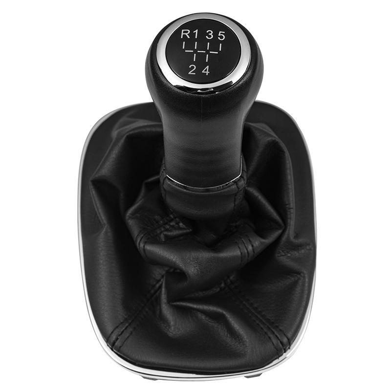 Bilstyling 5/6-växlad Bilväxelväljare Växelspak Växelspaksknopp Damaskskydd För Opel/Vauxhall Corsa D 2006 2007 2008 2009 2010-2014