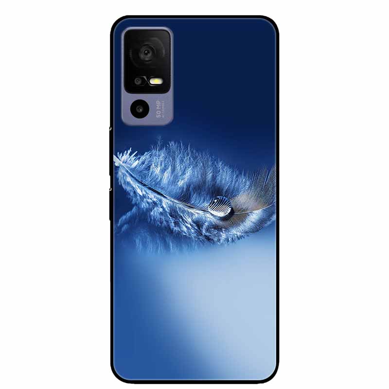 For TCL 40 R 5G Case Fashion Marble Soft TPU Silicon Back Cover for TCL 40R T771K T771H Phone Cases Protect Funda Shells Paras