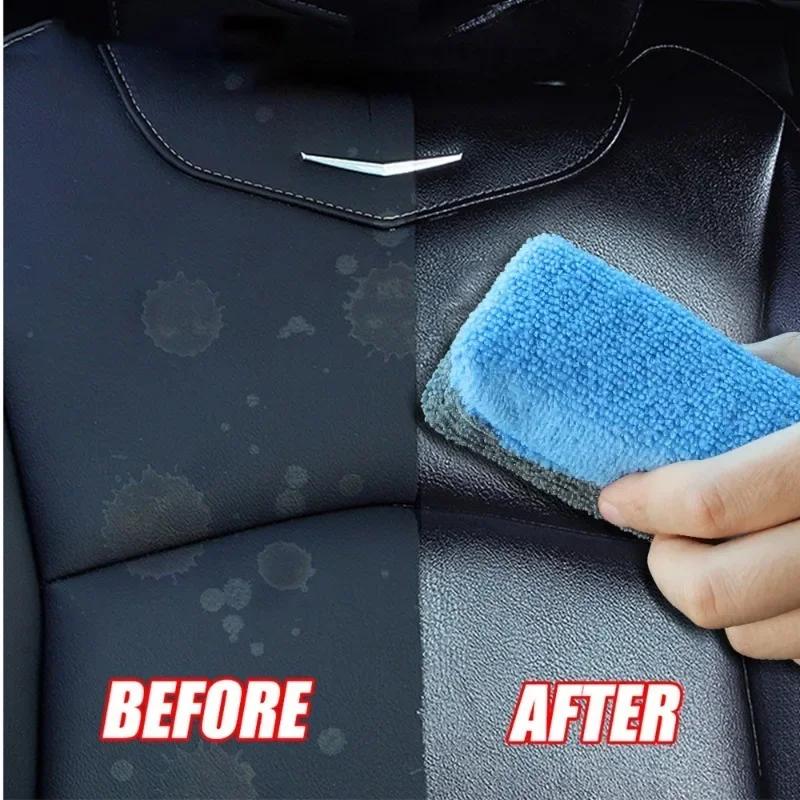 3/1pcs Microfiber Applicator Pad Car Cleaning Sponge Cloths Car Beauty Wax Polishing Sponge Superfine Fiber Fabric Sponge Wipe