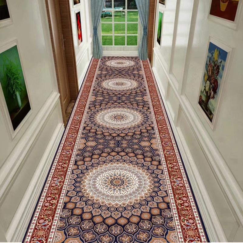 Home Living Room Hallway Persian Style Carpet Hallway Foyer Home Washable Entrance Carpet