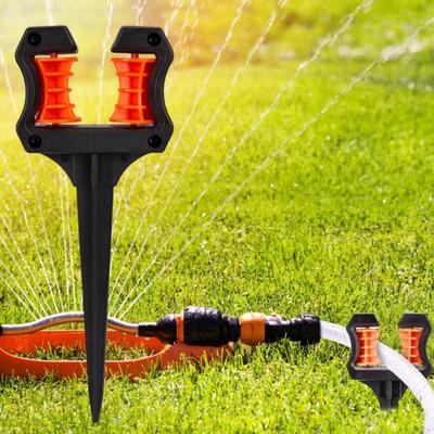 Hose Guide Spike Hose Guide with Roller Precise Watering Hose Positioning Holder Water Pipe Guide Stake for Garden Yard Irrigation