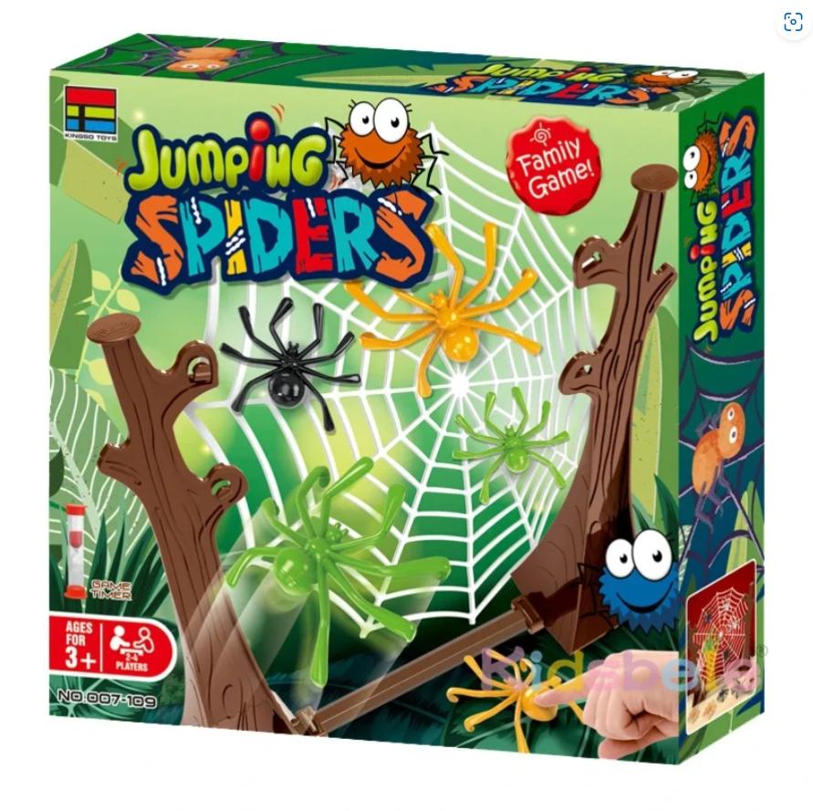 

Прыгающий Паук Настольные Игры для Детей Взрослых Семейная Вечеринка Развлекательная Игра Детский Настольный Паутина Подарки на День Рождения Игрушка