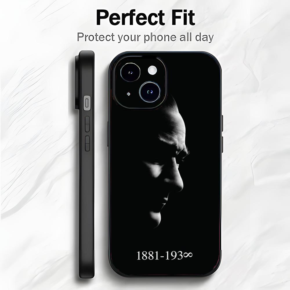 

Mustafa Kemal Ataturk Signature Art Phone Case Phone Case Soft Packaging Lightweight For iPhone17 16 15 14 13ProMax iphone12promax