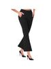 2024 Women's Casual Knitted Flare Pants with Side Pockets - Slimming Design and Long Leg Effect