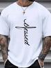 Summer Unisex Versatile Tshirt Graphic Print Short Sleeve Streetwear Casual Fashion Pure Cotton Apparel Tshirt