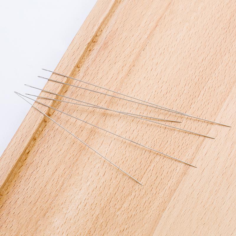 30pcs Stainless Steel Beading Needles 8cm 10cm Hand Tools Beading Pins for Beading Diy Earrings Bracelet Necklace Jewelry Making
