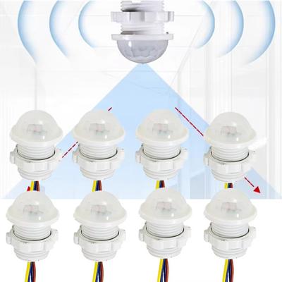 10/8/5/3/1PCS Motion Sensor 110V 220V Smart Switch Pir Infrared Motion Sensor Smart Home Human Body Automatic Sensor Night Lamp