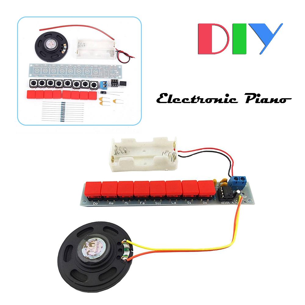 NE555 Component Electronic Piano Organ Module DIY Kit Electric Piano