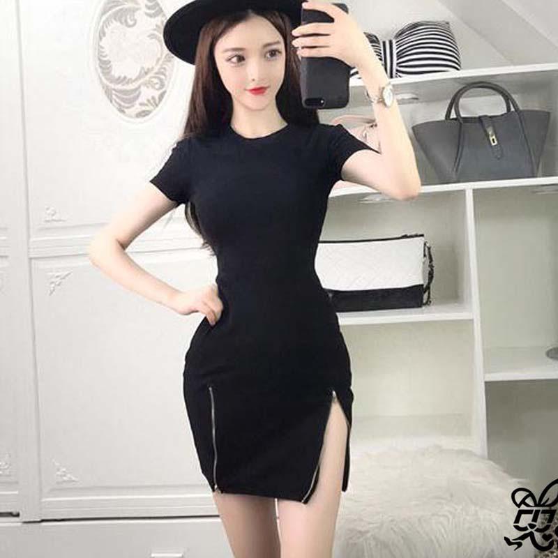 bodycon mini dress short sleeve