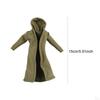 1/12 Scale Male Coat Model Miniature Decoration Accessories Cosplay Windbreak Figure Clothes,