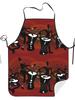 African Percussion Apron, Cook Restaurant Printed