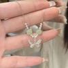 New Year's New Chinese Imitation Hetian Jade Butterfly Necklace for Women's Chinese Style Light Luxury Niche Collarbone Chain