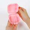 Portable Travel Soap Box Drain Box Waterproof Soap Case Sealed Soap Box Candy Color Soap Organizer for Bathroom Home El