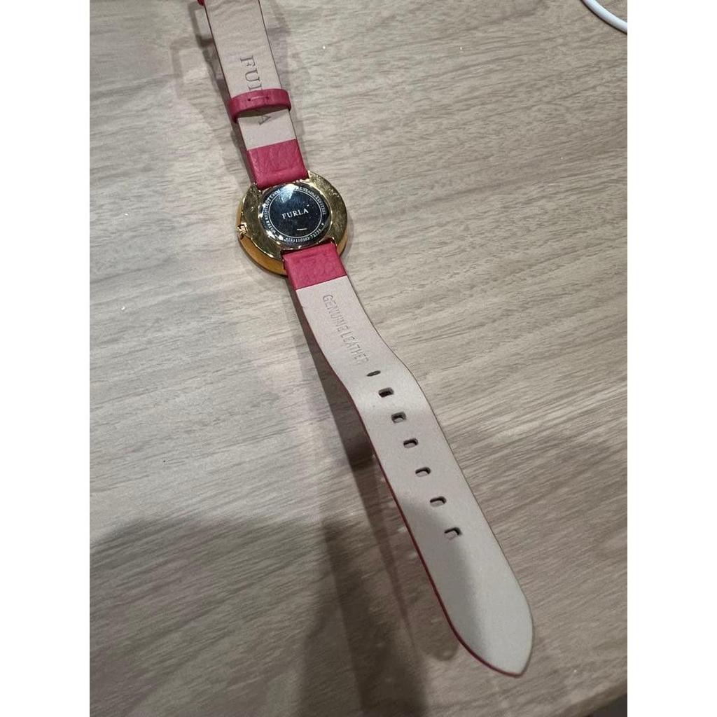Used FURLA quartz watch pink