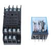 MY4NJ 14Pins Four Normally Open Four Normally Close Small Coil Power Relay with Base