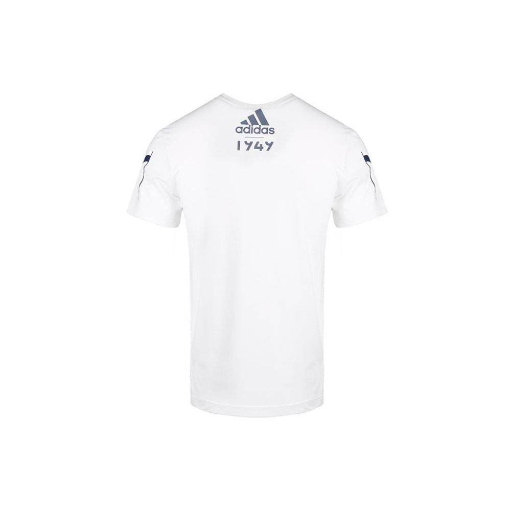 Adidas 360 Logo Print Sports Crew Neck Short Sleeve T-Shirt Men Tops White CV4537