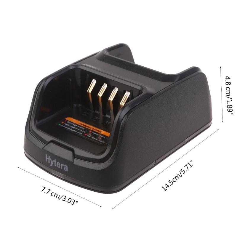 Desktop Chargers for Hytera PD705, PD785, PT580H, PD405, PD505, PD565, PD605, PD685, PD985, PD795, BL200 Two Way Radio