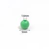 1000pcs/lot 5mm Solid Color Acrylic Round Beads Loose Spacer Mini Seed Bead For Jewelry Making DIY Bracelet Necklace Accessories