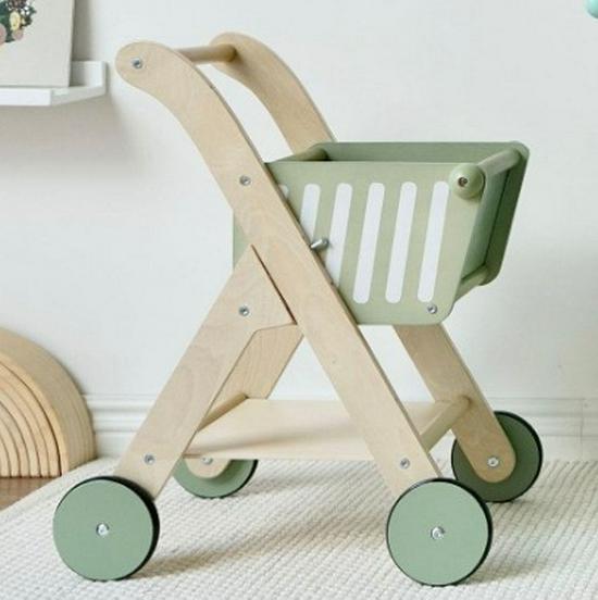 3-in-1 Wooden Baby Walker Stroller and Push Toy for First Steps - Ideal First Birthday Gift