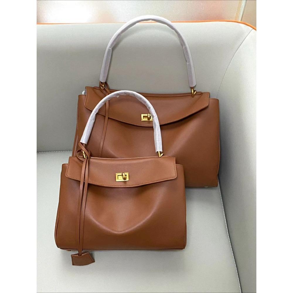 26 Nieuwe leren damestas Napa leer alligatormotief mat leer R-o-d-eo casual tas met grote inhoud