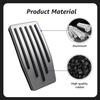 For Tesla Performance Pedal Pads Cover Foot Aluminum Non-Slip Pedals for Model Y(Juniper) Model 3(Highland) Model 3/Y 2017-2026