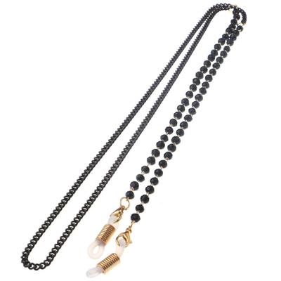Crystal Strap Rope Beads Strap Cord Holder Eyedress Lanyard Eyeglasses Necklace Reading Glass Chain