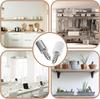 Self-Tapping Screw Shelf Bracket for Cabinet Storage Support