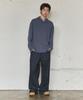 NONTYPE Multi Stripe Fleece Hoody (Blue)