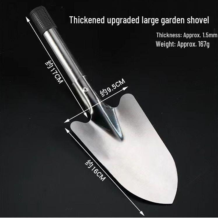 Durable Gardening Tool Set: Includes Trowel, Rake, and Small Shovel for Planting, Digging, and Loosening Soil at Home.