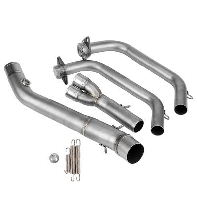 Motorcycle Full Exhaust System Vent Front Pipe Link Connect for YZF?R25 YZF?R3 2015?2018