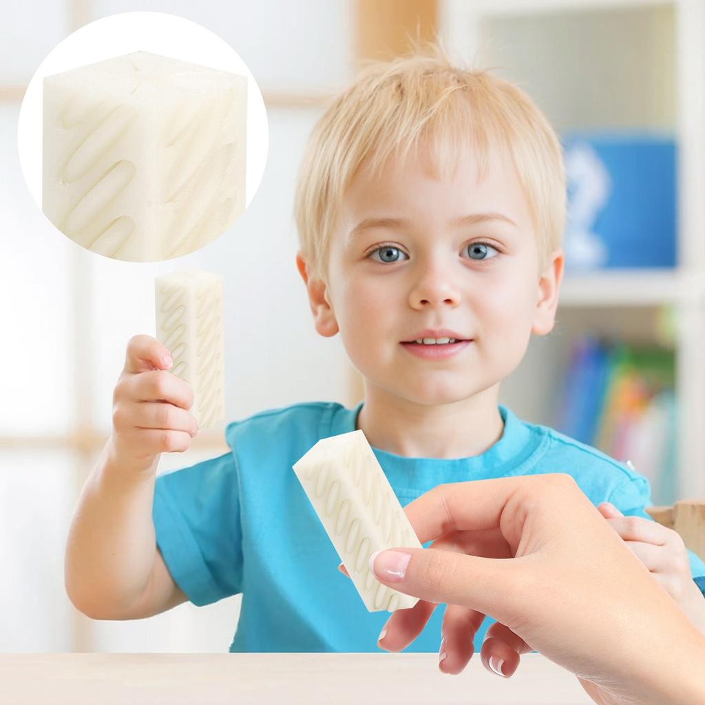 3D Printed Square Column Rotating Push-push Ornaments Educational Toys